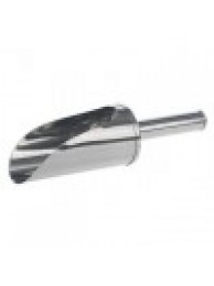 Совок химический, нержавеющая сталь 18/10 L=250 l=145 D=75 0,45 л. (8801)