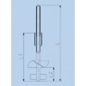 Мешалка пропеллерная, L=1200 мм, Simax (Кат. № 632 611 099 013)