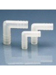 Соединитель Г-образный для шлангов с внутр. диам. 12-13 мм, пластиковый PP (81255) (Vitlab)