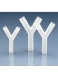 Соединитель Y-образный для шлангов с внутр. диам. 8-9 мм, пластиковый PP (80467) (Vitlab)