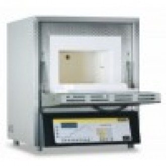 Профессиональная муфельная печь с откидной дверцей Nabertherm L 5/12 (с электрон. регулятором P 180)
