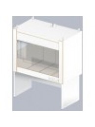 Шкаф вытяжной для муфельных печей ЛАБ-1600 ШВп (Керам. плитка)